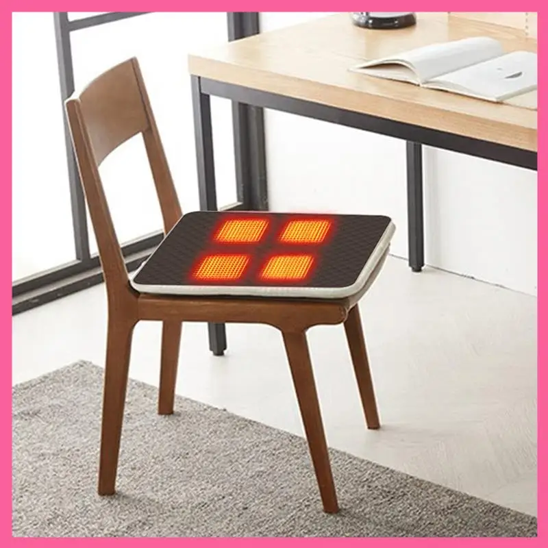 Supplies USB Powered Seat Cushion Portable Heated Chair Cushion+Intelligent Temperature Control For Camping Home L+B Easy To Use