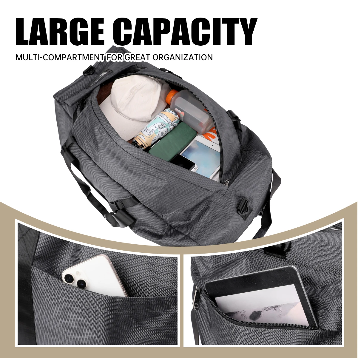 Student Quilt Storage Bag, Large Capacity, for University and High School Students, for Starting School, for Storing Clothes, Quilts, Luggage Bag with Wheels