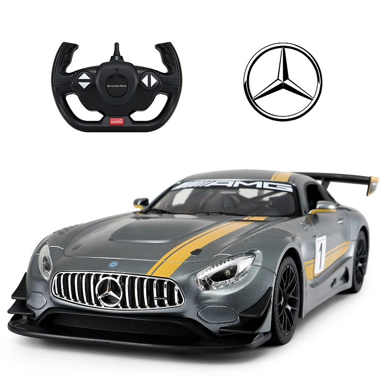 

Mercedes Benz AMG GT3 RC Car 1:14 Scale Remote Control Car Model Radio Controlled Auto Machine Toy Gift for Kids Adults Rastar