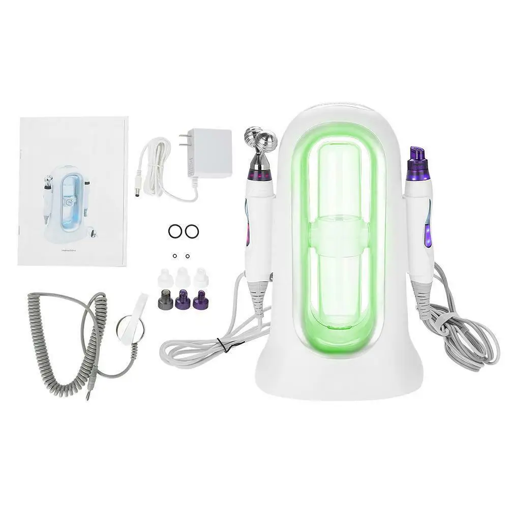 Home Care Aqua Peeling 7color led Microcurrent Bio massage roller Machine Skin Care Home Similar Abeluna machine
