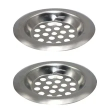 

60/75mm Bathroom Sink Strainer Stainless Steel Sink Water Filter Plug Shower Drain Filter Cover Hair Catcher Kitchen Tools