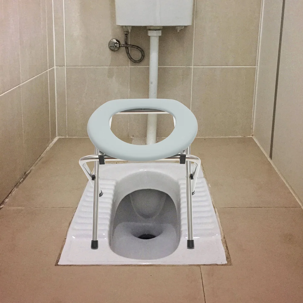 Bathroom Folding Squat Toilet Chair folding toilet Elderly Toilet Stool Pregnant Woman Stool