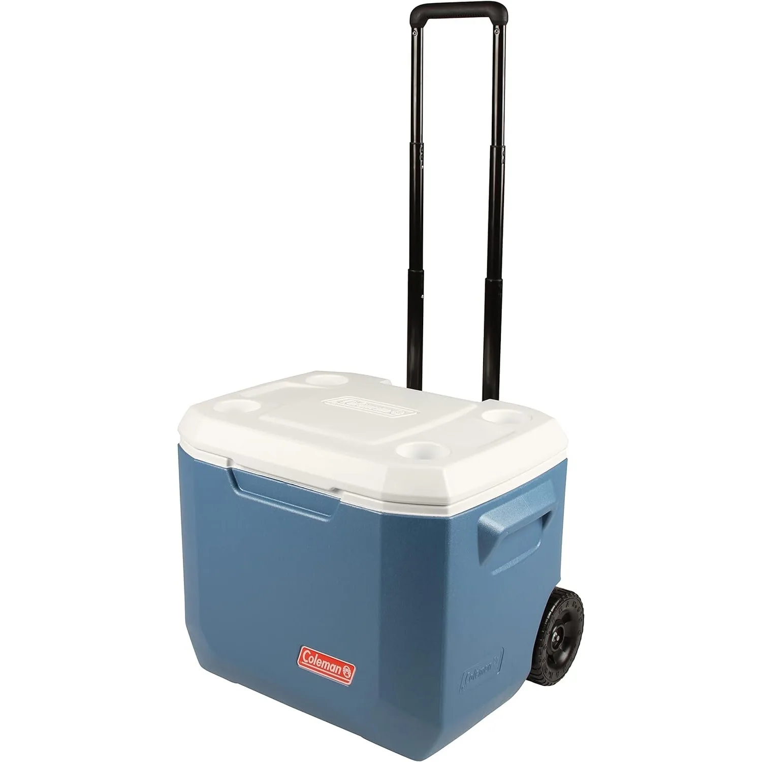Portable Rolling Cooler 50 Quart Xtreme 5 Day Cooler with Wheels Wheeled Hard Keeps Ice Up to 5 Days