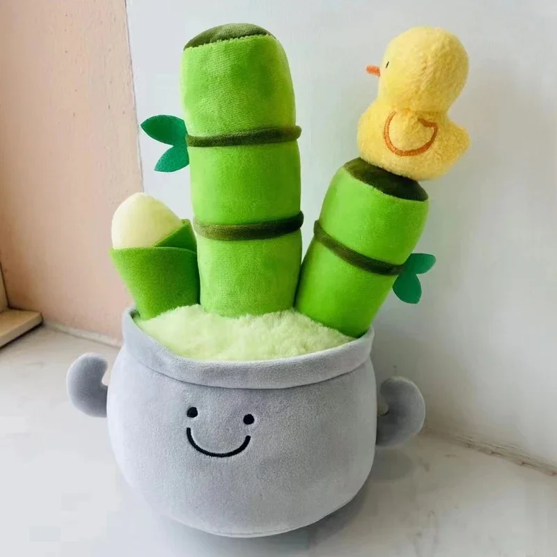 시뮬레이션 식물 화분 다육 봉제 인형, 창의적인 화분 꽃 베개, 부드러운 집 침대 옆 장식, 생일 선물