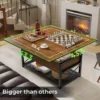 43" Lift Top Coffee Table, 3 in 1 Multi-Function Coffee Table with Storage for Living Room, Small Coffee Table , Rustic Brown. 6