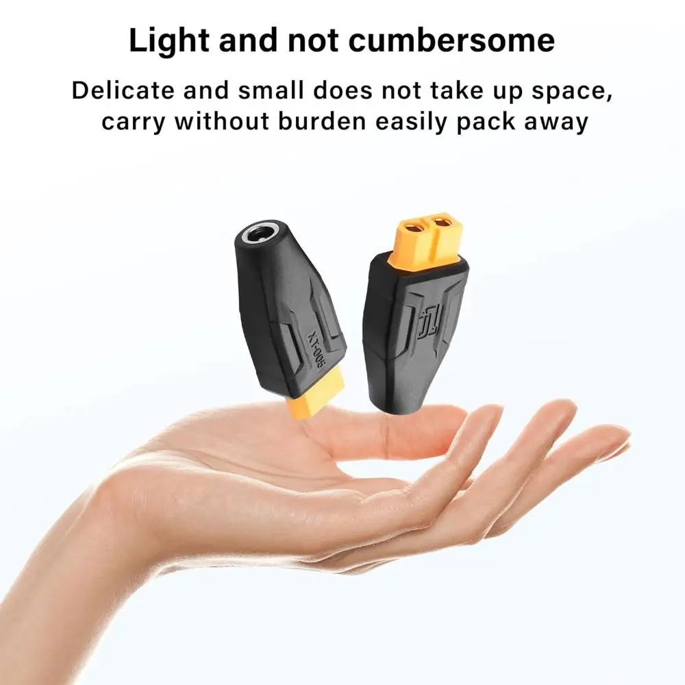 5525 7450 USB C to XT60 Adapter 100W 20V/5A DC Charging Adapter Male to Female for Airplane Model Energy Storage Outdoor Power