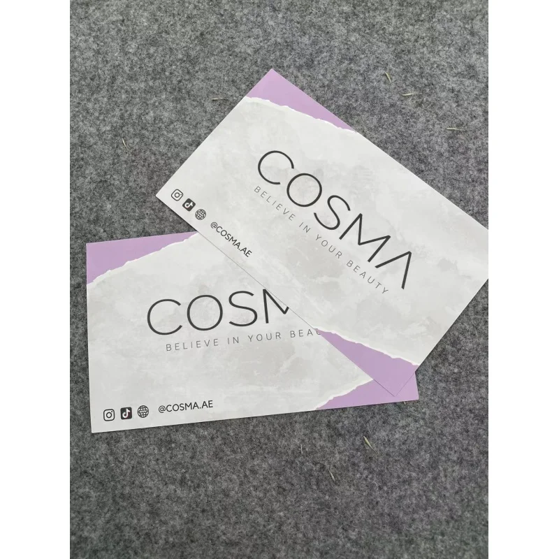Customized.product.High Quality Personalized Printing Thick Holographic Embossed Thank You Card For Small Business