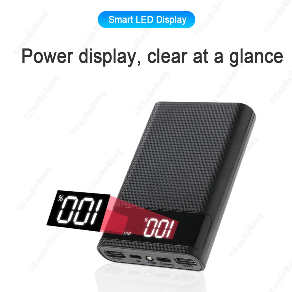 PD 18W USB Carregamento Rápido Portátil Externo