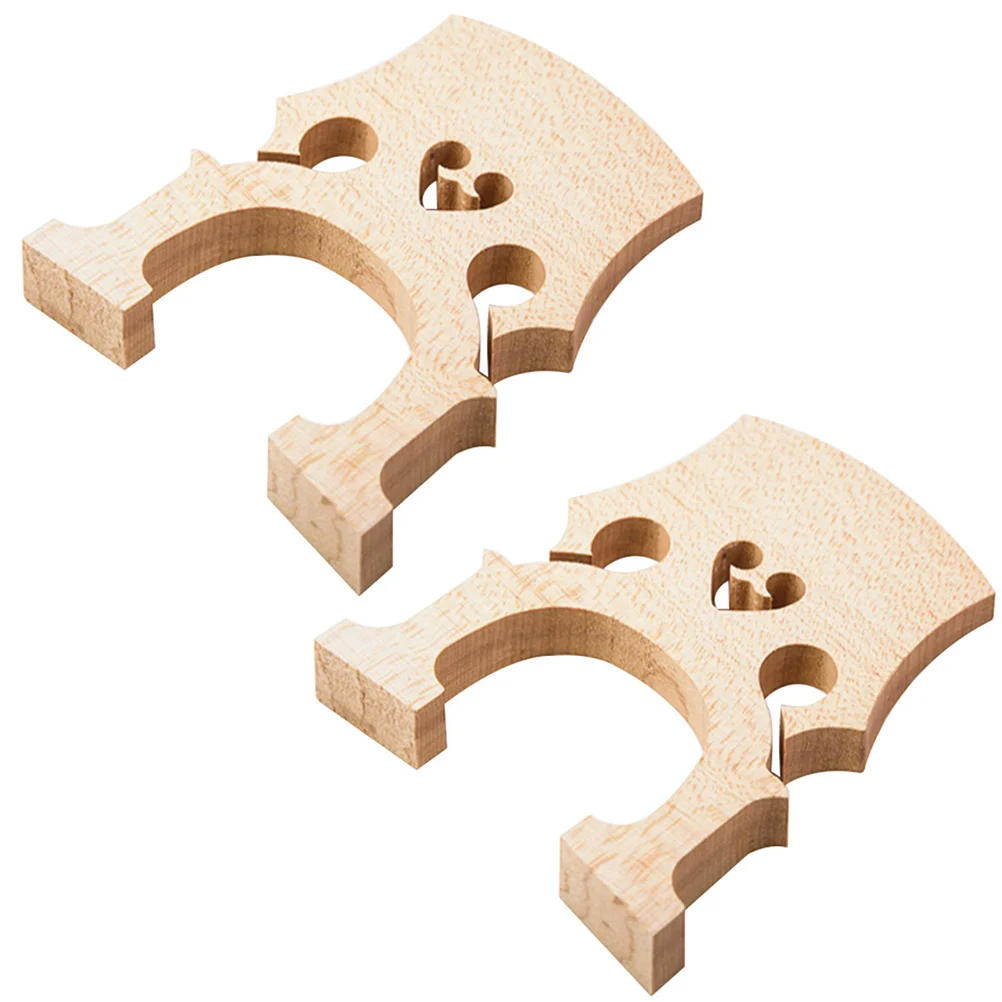 

Exquisite Cello Bridge 4/4 Quality Maple Wood Fitted Bridge Professional Cello Accessories New