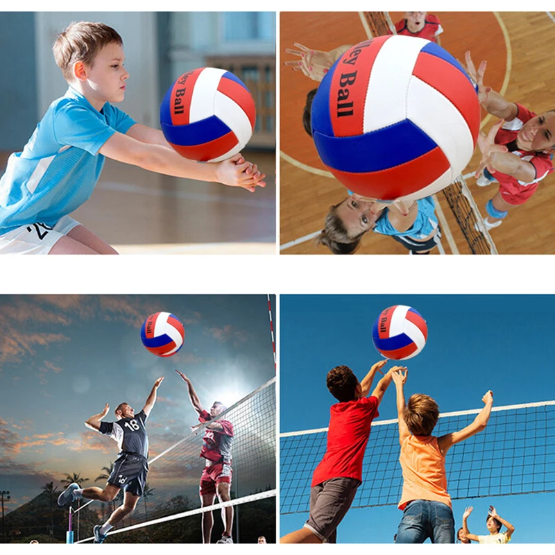 Volleyball Professional Competition PVC Volleyball Size 5 for Beach Outdoor Camping Indoor Game Ball Training Ball