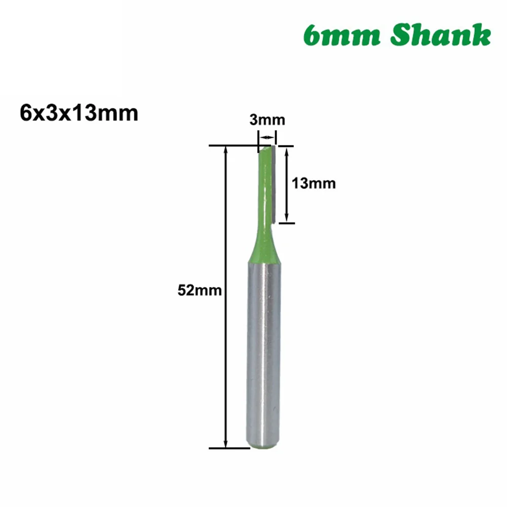 

Power Tools Edge Trimmers Router Bit Professional Straight Router Bit for Wood Carving Industrial Grade Quality