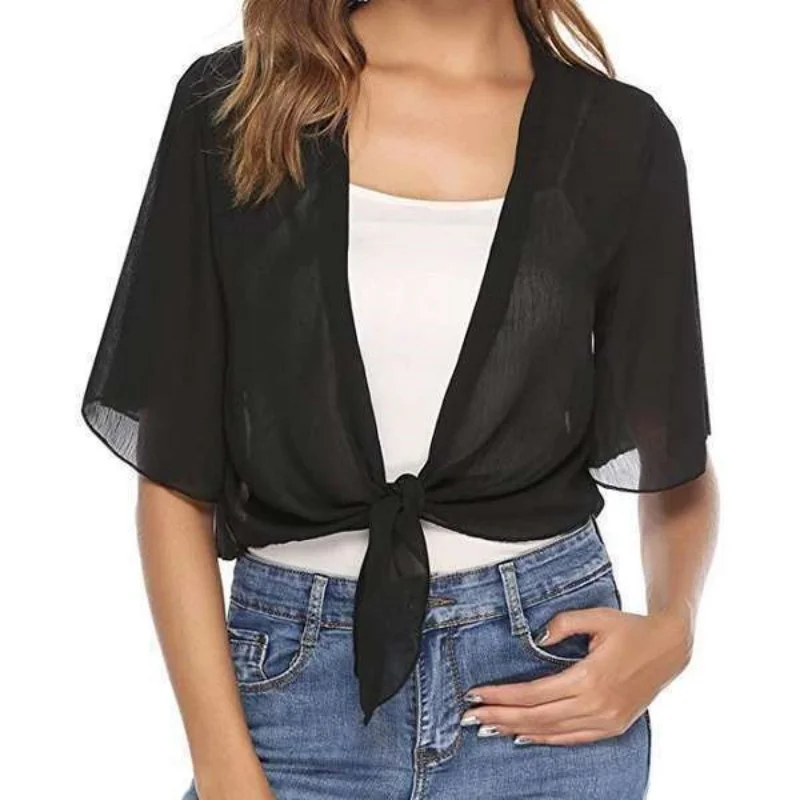 Chiffon Beach Style Women Blouses