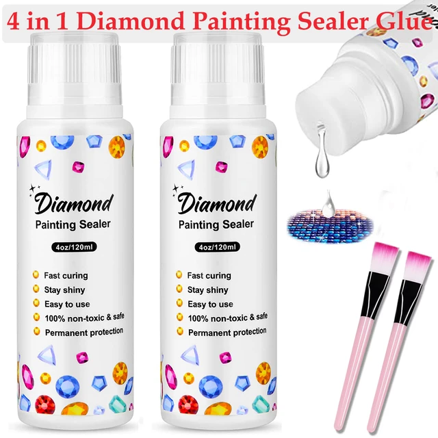 60/120ML Diamond Painting Sealer 5D Diamond Art Permanent