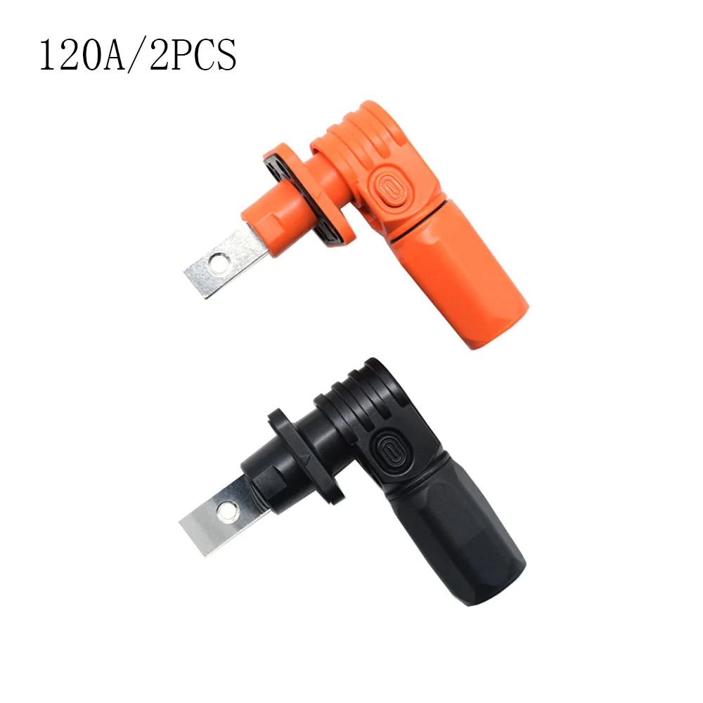 

120A/200A Battery Energy Storage Connector High Current Quick Plug Terminal Flame Retardant IP67 Waterproof Elbow Power Terminal