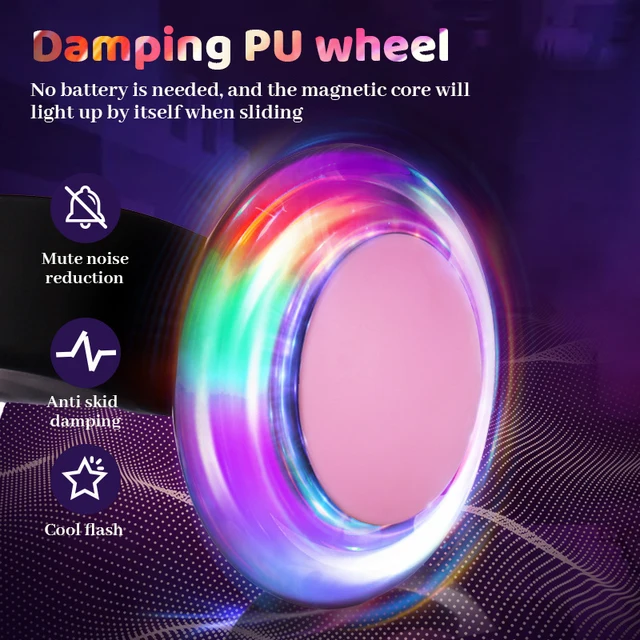 Disney Children Swing Car Anti Rollover 3wheel Widened Music Scooter Mickey Mouse Elsa 1-6 Year Old Kids Adults Shining Tricycle 3