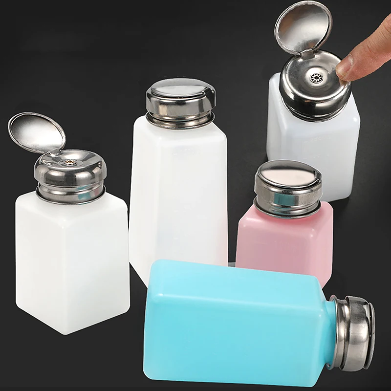 Liquid Alcohol Press Pump Dispenser for Nail Polish Remover