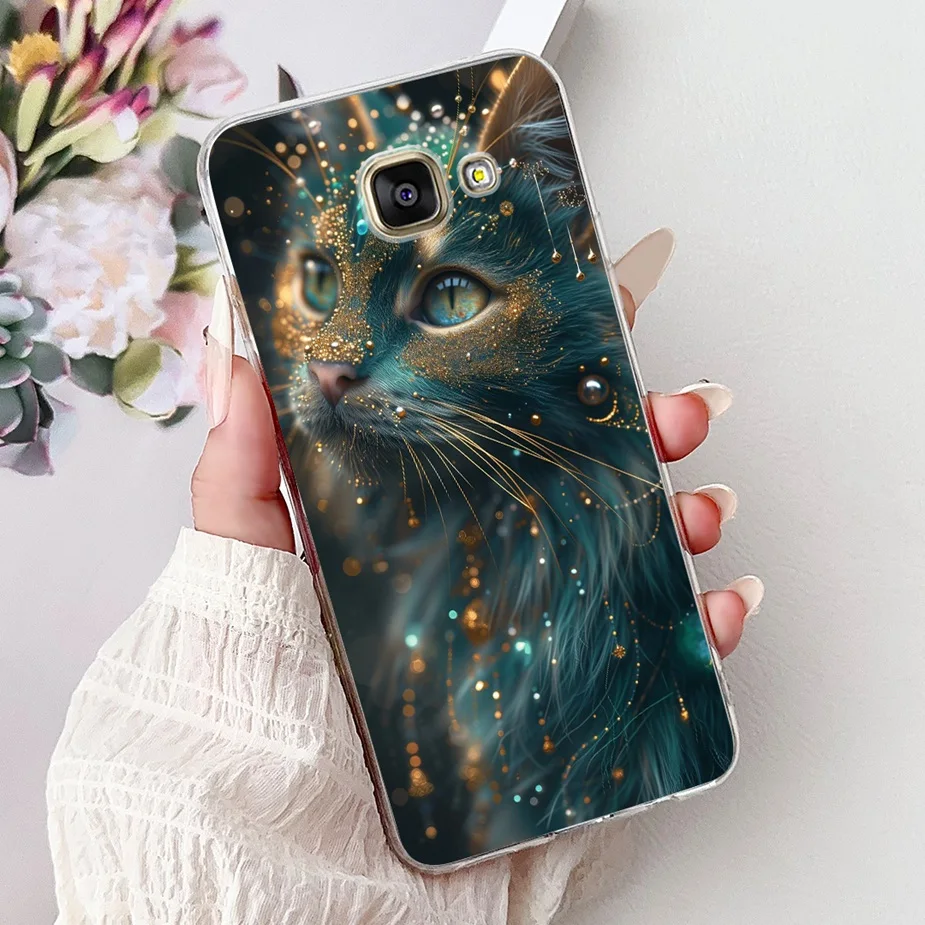 Cute Cat Cartoon Soft Silicone Phone Case Cover
