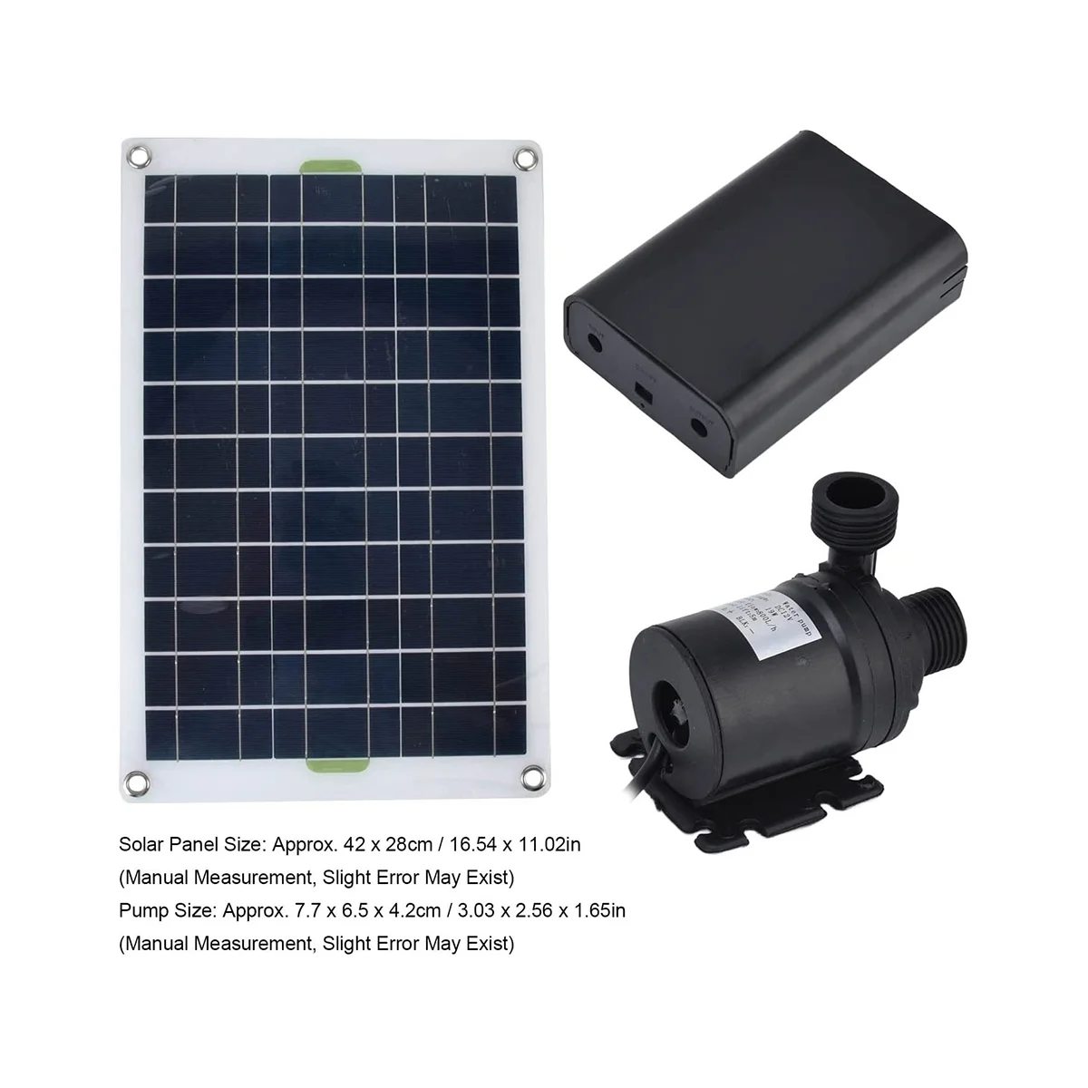 

50W Solar Water Pump 800L/H Solar Water Fountain Pump DC12V for Family Garden Water Fountain Irrigation Pump