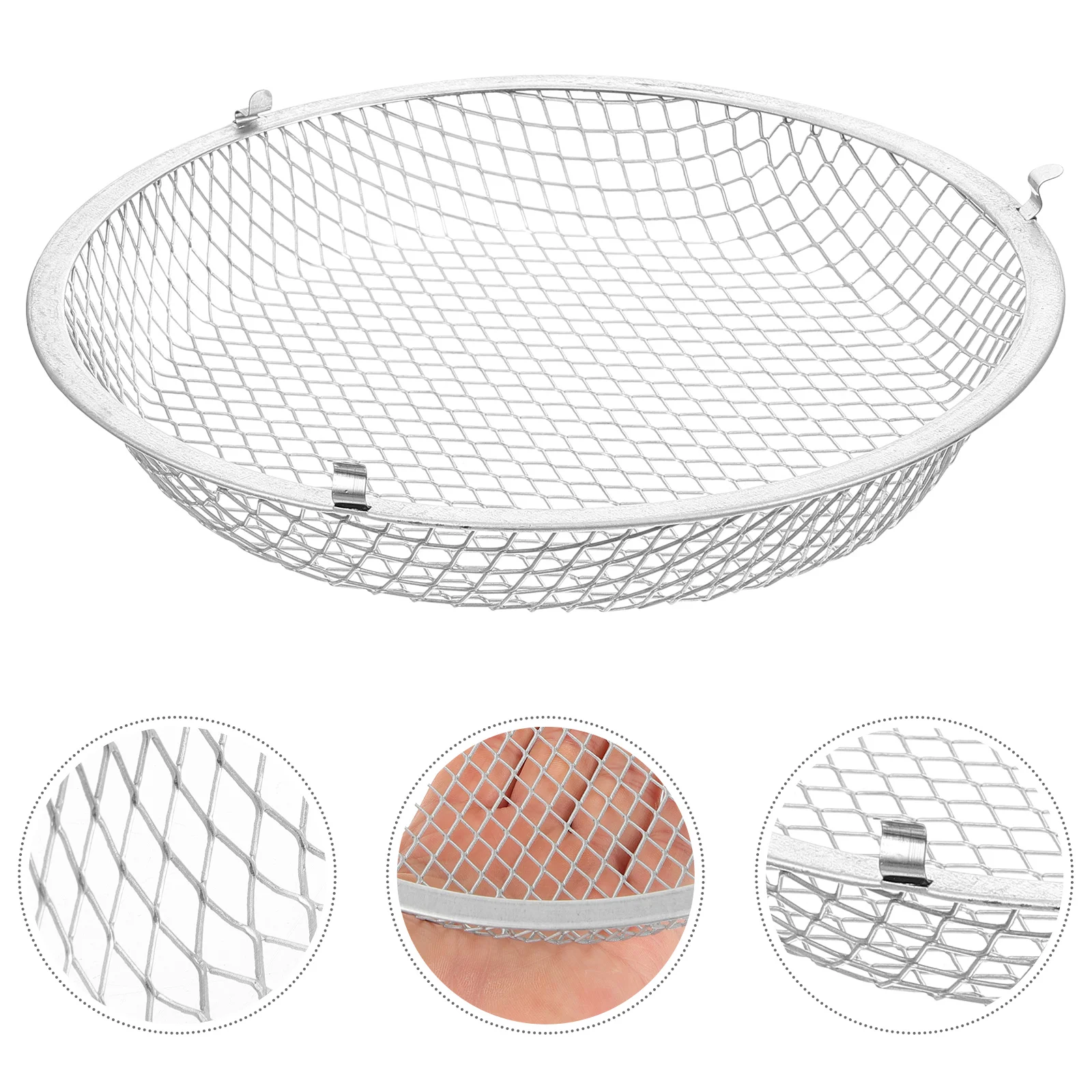 

Reptile Heat Lamp Cover Heater Guard Reptile Heating Lamp Lampshade Anti Scald Lamp Mesh Cover Light Bulb Enclosure 2024 New