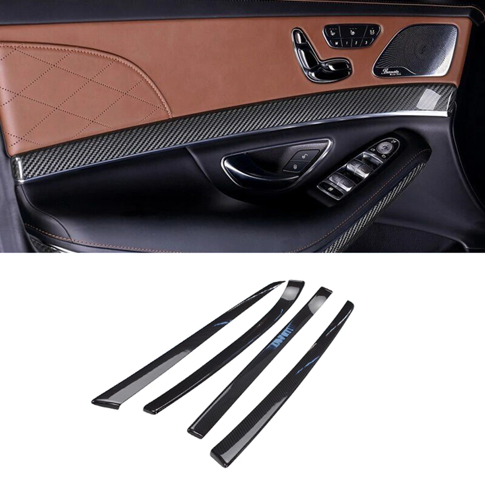 

4 шт., накладки на переднюю и заднюю дверь Mercedes S class W222 S65 2014-2020