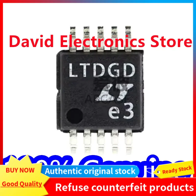 

5PCS New original LTC2917IMS-A1 screen printed LTDGD package MSOP-10 low-voltage monitoring chip LTC2917CMS-A1# TRPBF LTDGN