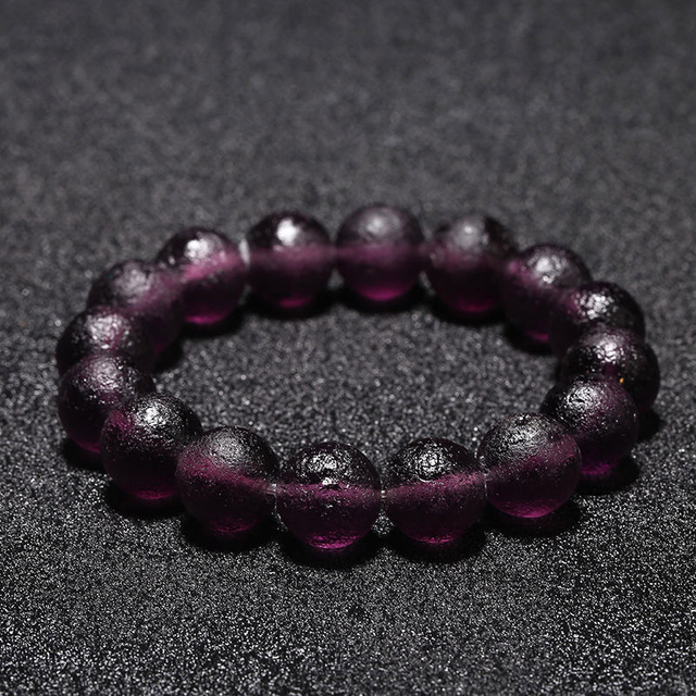 Colorful Meteorite Bracelet Five Elements Bagua Meteorite Bracelet Round Bead Handle Jewelry Bracelet Wholesale