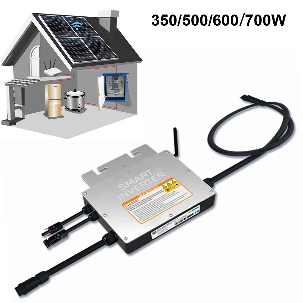 

Cutting Edge Technology 350 700W Grid Tie Inverter DC18 50V to AC230V Overvoltage and Underfrequency Protection