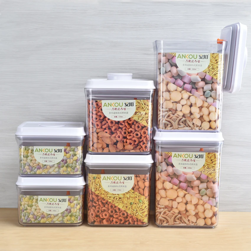 Outdoor Waterproof Airtight Fresh Fruit Storage Case Container Food Storage Bulk Container Easy Carry Box