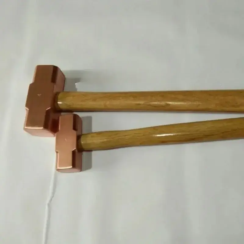 Multifunction Red Copper Hamme Construction Tools Copper Large Copper Hammer,carpentry Tools and Accessories Geology Work Tools - Image 3