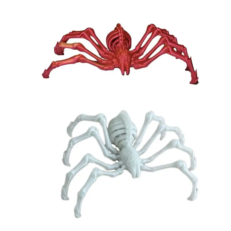 

Halloween Spider Fidget 3D Model Toys Spider Animal Figures Halloween 3D Printed Fidget Toy Collectible Model Bedroom Decoration