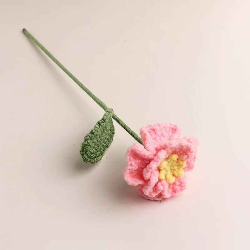 Charming Handmade Crochet Flower Bouquet - Perfect for Home Decor and Mother's Day Gift