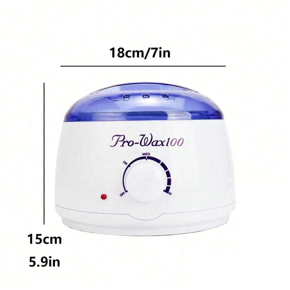 100W Adjustable temperature Wax heater Rapid heating Easy to clean Use on the whole body Wax Melting Furnace Epilator 6