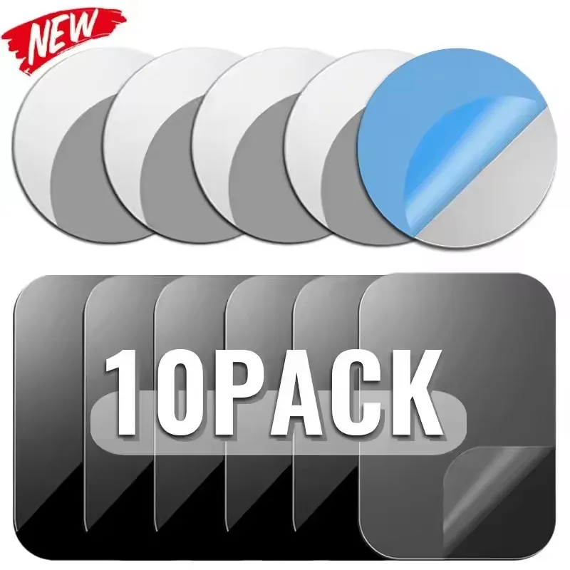 5/10 PIÈCES Plaque Métallique Magnétique Disque Support De Téléphone De Voiture Autocollants Patch Magnétique Autocollant pour Tablette Téléphone Portable Support De Voiture