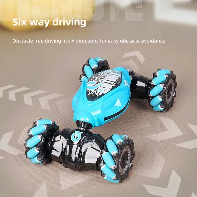 2022 New 4WD 1:16 Stunt RC Car With LED Light Gesture Induction Deformation Twist Climbing Radio Controlled Car Electronic Toys 5