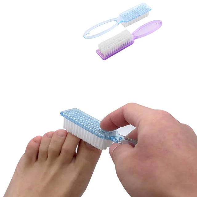 Superio Blue Nail Brush Cleaner with Handle, 3 Pack - Durable Brush  Scrubber To Clean Toes, Fingernails, Hand Scrubber All Surface Cleaning,  Heavy Duty Scrub Brush Stiff Bristles, Easy To Hold 