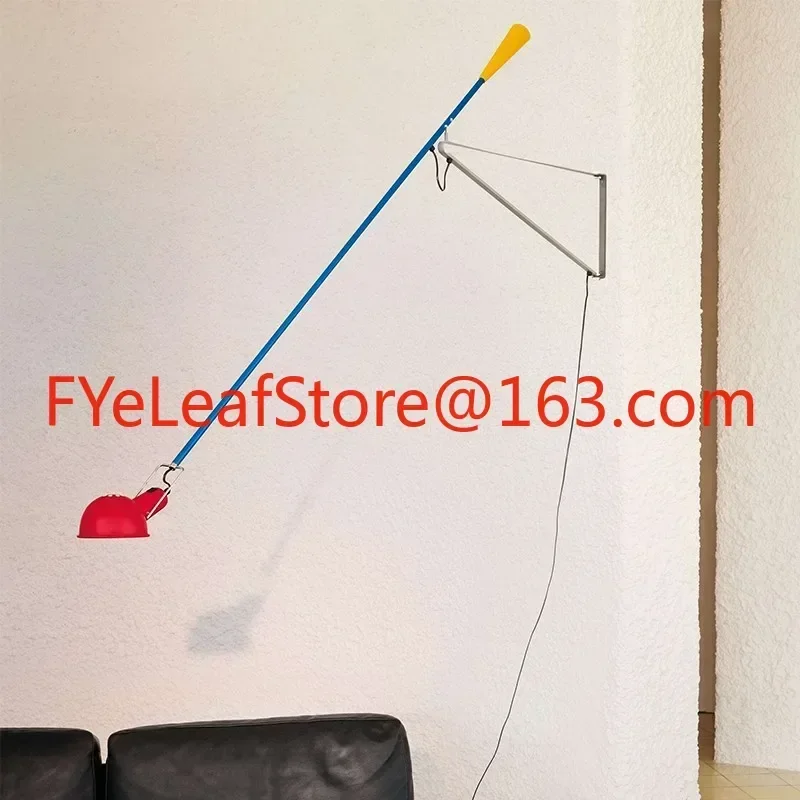 Customized Italian Flos 265 long arm wall lamp designer Nordic industrial wind rocker long pole minimalist art reading lamp 3