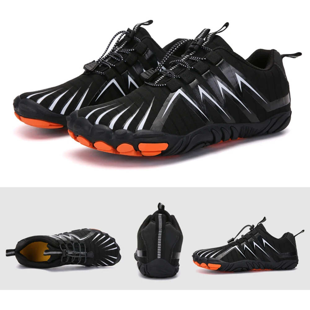 Unisex Barefoot Water Sports Shoes Nonslip Swimming Shoes Elastic