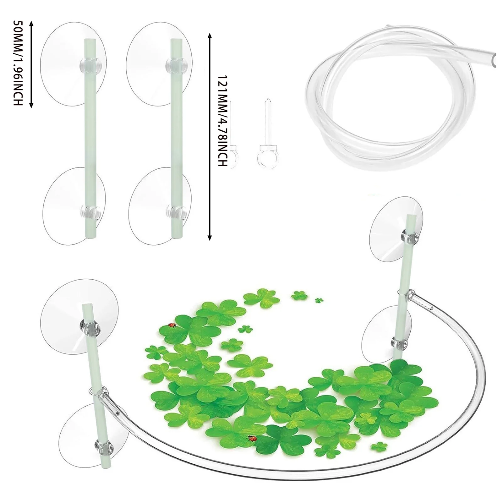 Fish Tank Floating Plant Interceptor Organize and Separate Different Plants Fence for Home Aquarium fish aquarium