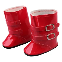 Leather Boots Doll Shoes Clothes Accessories - 7cm (SH-0023-4)
