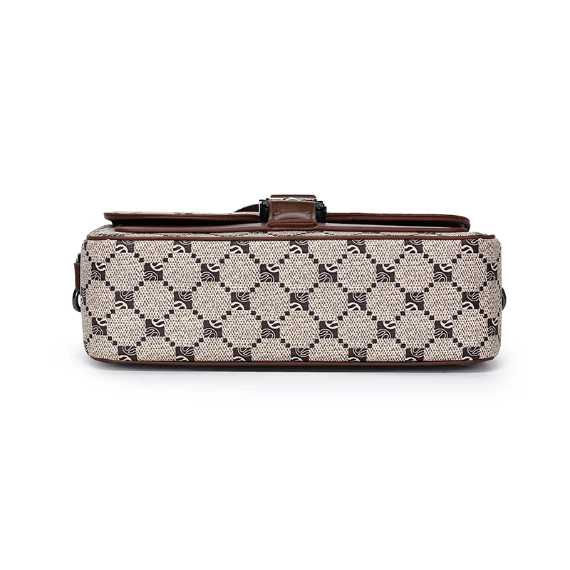 High-End Men’s PU Leather Crossbody Sling Bag
