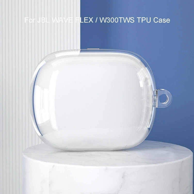 

Wireless Earbuds Protective Cover Compatible for Jbl WAVE FLEX/W300TWS Dust Shockproof Shells Washable Housing Anti Dust Sleeve