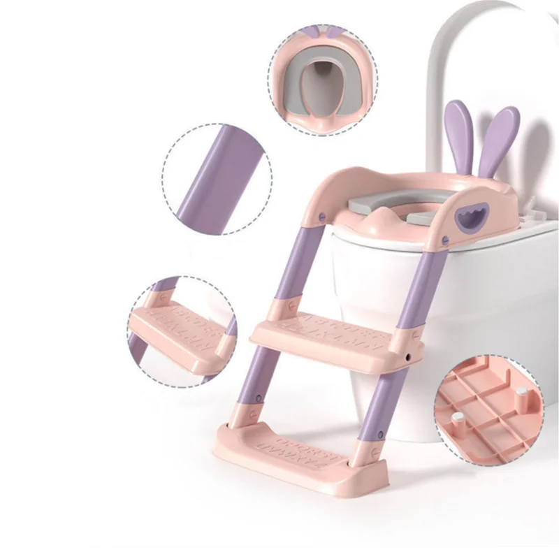 Children's 0-6 Years Old Pot Soft Baby Potty Plastic Road Pot Infant Cute Baby Toilet Seat Boys & Girls Potty Trainer Seat Stool 5