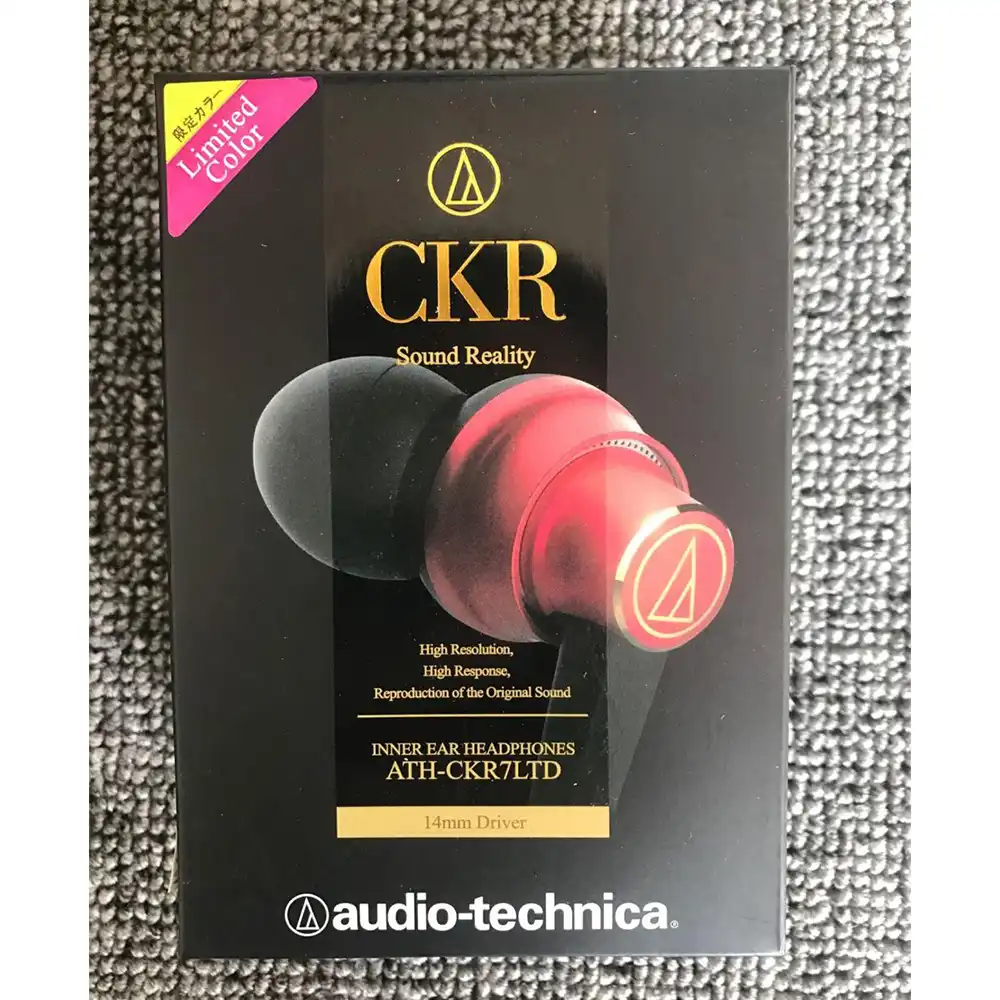 Audio Technica ATH-CKR7 3.5mm Wired Earphones Stereo In-ear Deep