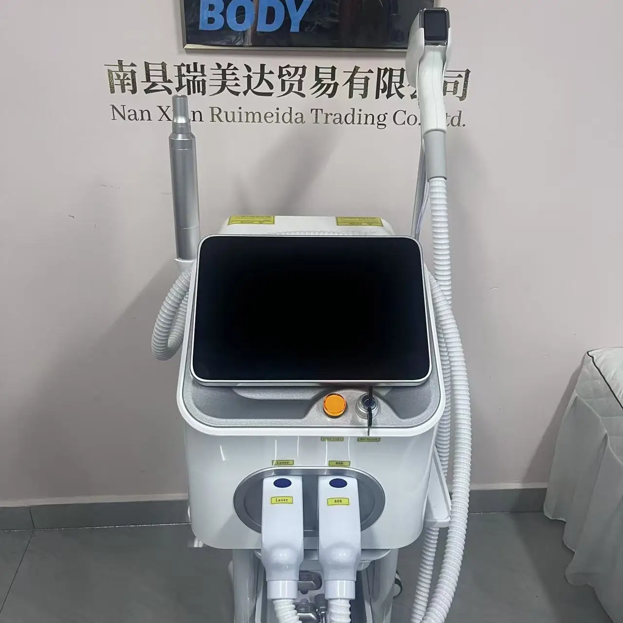 5000W 2-in-1 Diode Laser Hair Removal & Picosecond Laser, 10 or16 Laser Bars, Dual Cooling System, LED LCD, Four Wavelengths CE 2