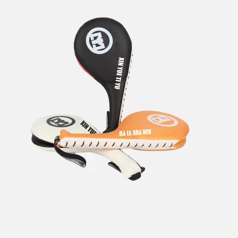 Adult Double Leaf Side Kicking Target Taekwondo Protective Equipment Children's Dojo Sanda Training Sound Target Foot