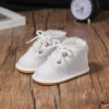 KIDSUN Winter Baby Snow Booties Warm Infant Boy Girl Toddler Shoes Rubber Sole Anti-slip Soft Newborn First Walkers Crib Shoes 3