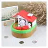 NEW Electronic Piggy Bank Cute Mouse And Cat Money Box With Music Coins Saving Box Desk Toy For Kids Birthday Christmas Gift 2