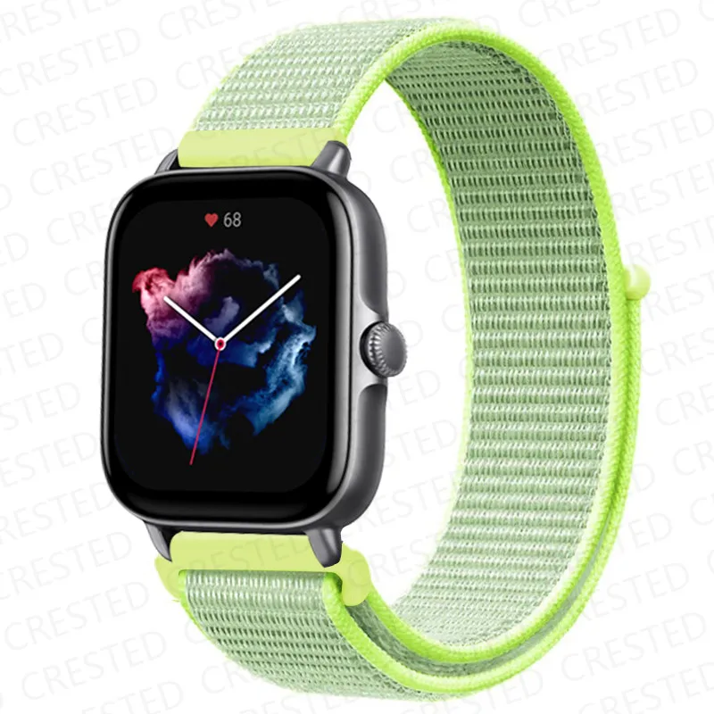 Nylon Sport Watch Band Bracelet - 20mm/22mm Adjustable Strap