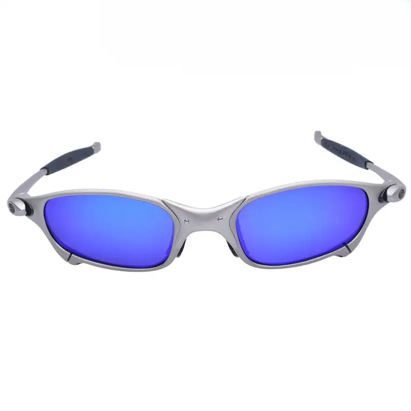 Cycling Sunglasses MTB Man Polarized Sunglasses Cycling Glasses UV400 Fishing Sunglasses Metal Bicycle Goggles Cycling Eyewear Riding Glasses B2-1