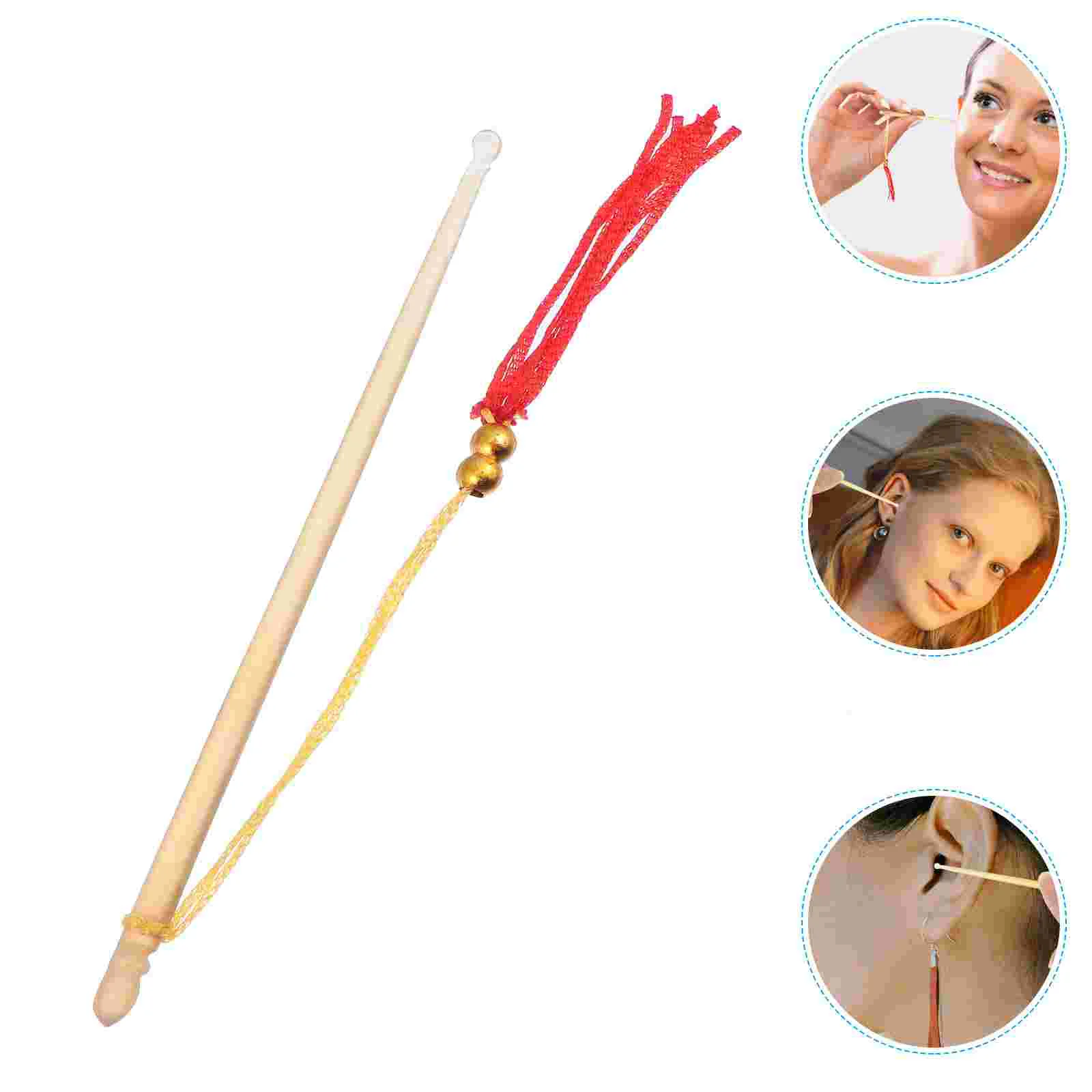5 Pcs Plugs Croissant Ear Pick Buds Cleaner Spoon Picks Child Q Grips Wax Remover Cleaning Kit 3